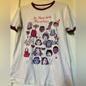 Super Yaki At Home With Monsters Tee